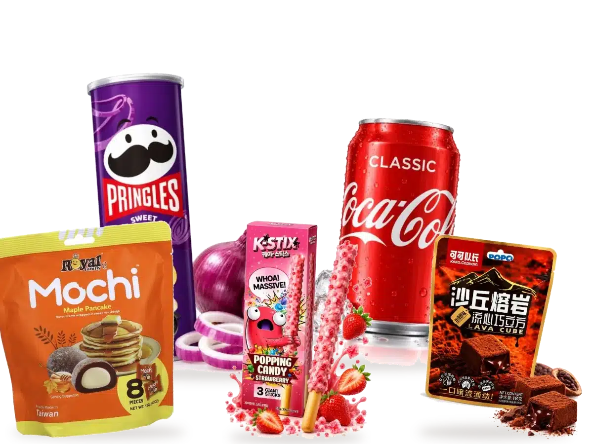 Snacks importés du Japon, d’Asie et des États-Unis chez Mix Café Lausanne